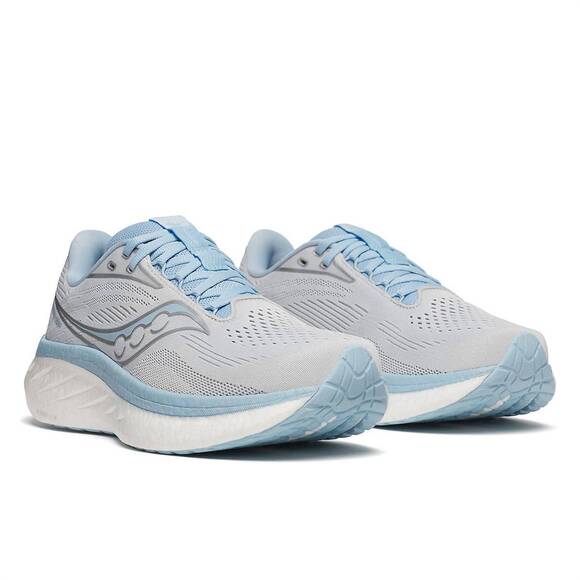 NEW SAUCONY women's ride 18 running shoes in cloud/dream